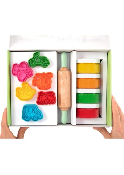Oyun Hamurları Premıum Kutu Set - Taşıtlar