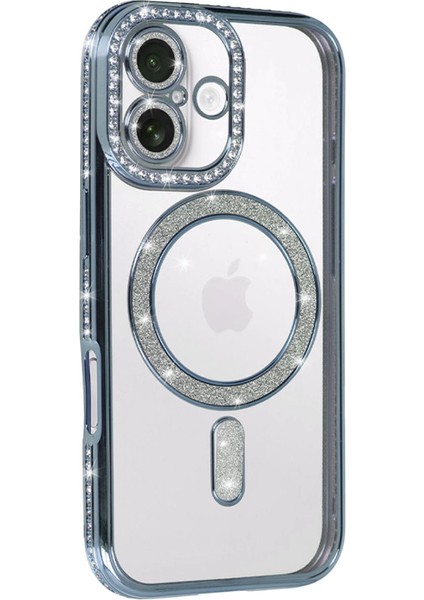 Apple Iphone 17 Joke Simli Magneticsafe Kılıf - Mavi fiyatları