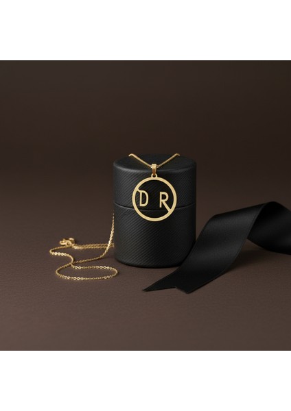 8 Ayar Altın Kolye Ucu D&r GM11037 1 gr modelleri