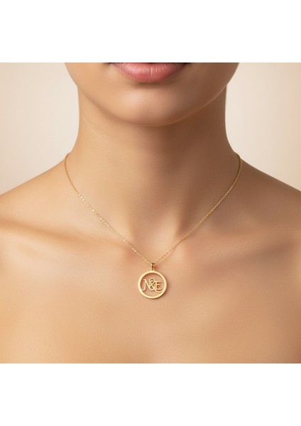 8 Ayar Altın Kolye Ucu E&n GM11239 1 gr