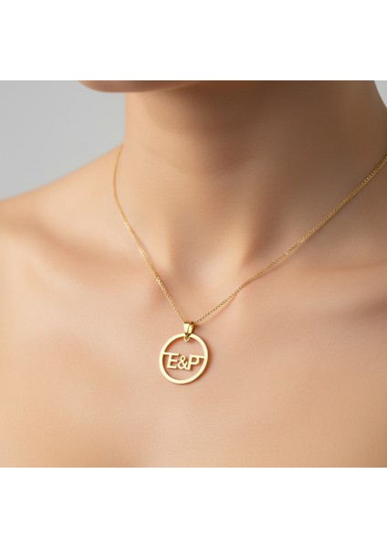 8 Ayar Altın Kolye Ucu E&p GM11273 1 gr