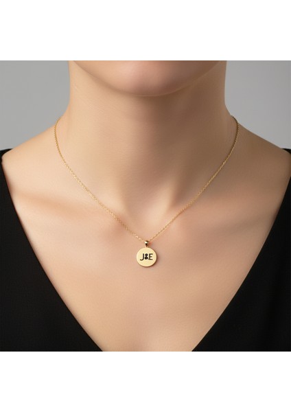 8 Ayar Altın Kolye Ucu E&j GM11196 0.5 gr