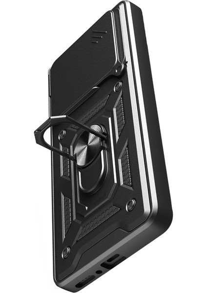 Xiaomi Redmi Note 14 4g Pars Lens Yüzüklü Silikon - Siyah indirimleri