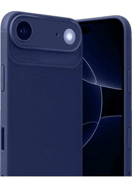 Apple Iphone 17 Air Auto Focus Karbon Kapak - Lacivert fiyatları