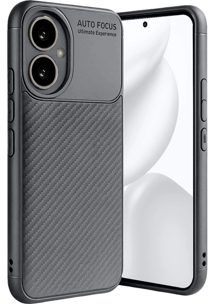 Honor 400 Kılıf Auto Focus Karbon Kapak - Gri