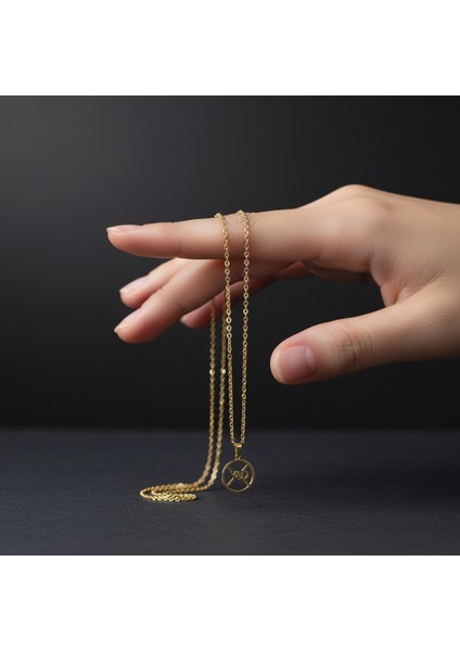 8 Ayar Altın Kolye Ucu D&y GM11126 0.5 gr fiyatları