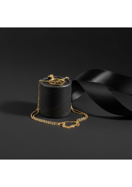 8 Ayar Altın Kolye Ucu D&y GM11126 0.5 gr modelleri