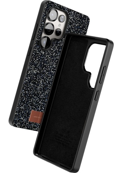 Onegif Samsung Galaxy S25 Ultra Bright Simli Kapak - Siyah fiyatları