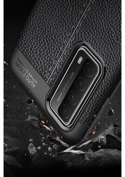 Huawei P Smart 2021 Kılıf Auto Focus Kapak - Kırmızı modelleri