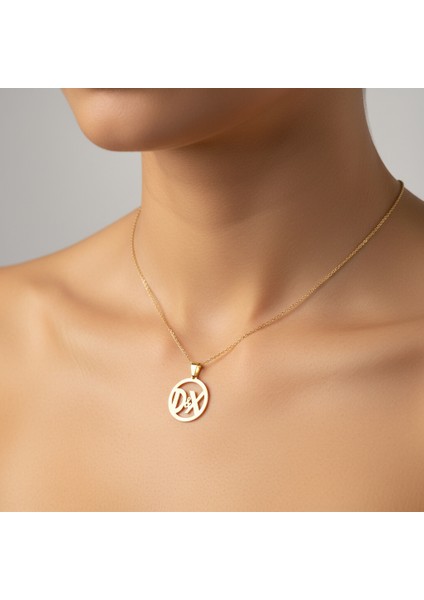 8 Ayar Altın Kolye Ucu D&x GM11121 1 gr