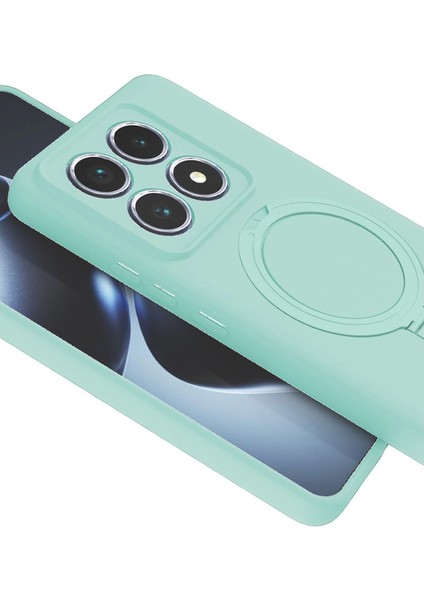 Xiaomi Mi 14T Pro Regal Magsafe Standlı Kapak - Su Yeşili fırsatları