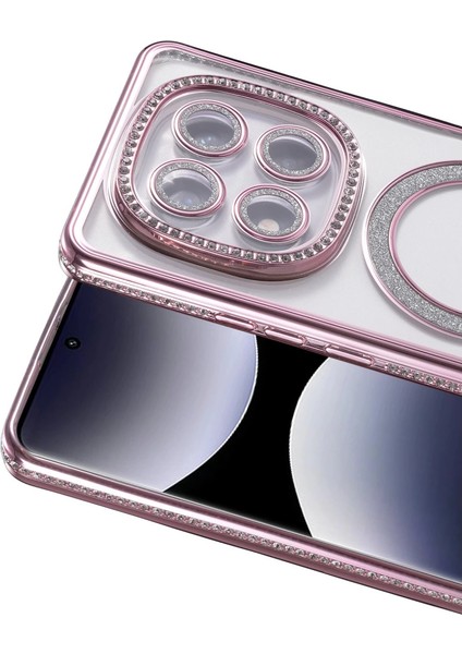 Xiaomi Redmi Note 14 Pro 4g Joke Simli Magneticsafe Kılıf - Pembe fiyatları