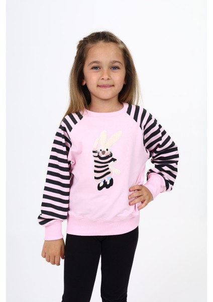 Kız Çocuk Nakışlı Sweatshirt modelleri