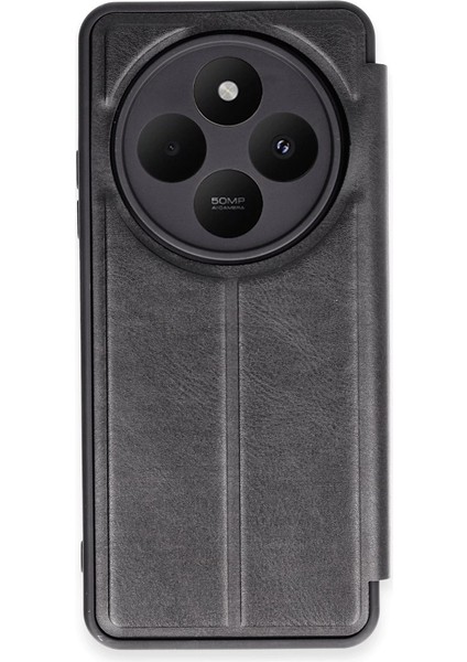 Xiaomi Redmi 14C Kılıf Flip Cover - Siyah