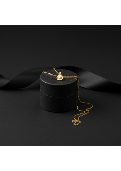 8 Ayar Altın Kolye Ucu E&m GM11232 1 gr modelleri