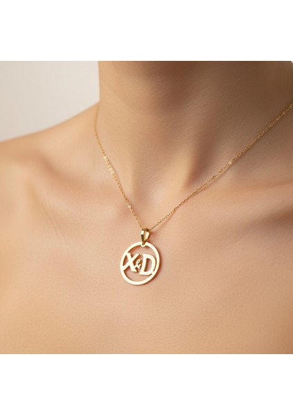 8 Ayar Altın Kolye Ucu D&x GM11106 0.5 gr