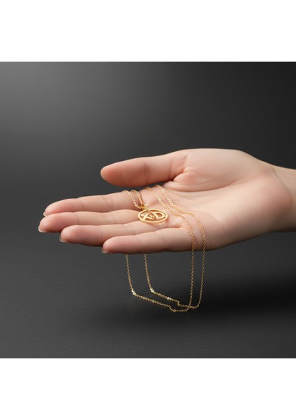 8 Ayar Altın Kolye Ucu D&x GM11106 0.5 gr fiyatları