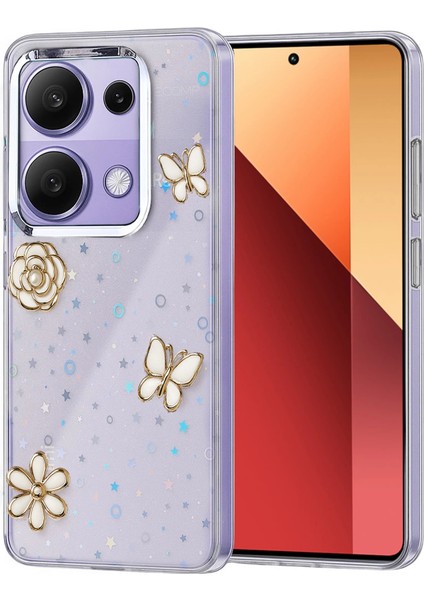 Xiaomi Redmi Note 13 Pro 4g Fiyonk Desenli Kapak - Desen 10