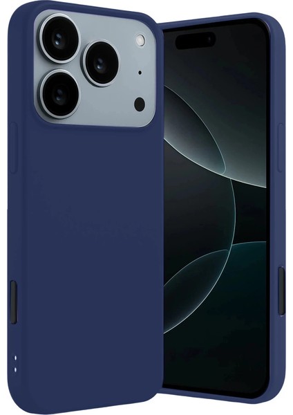 Apple Iphone 17 Pro First Silikon - Lacivert