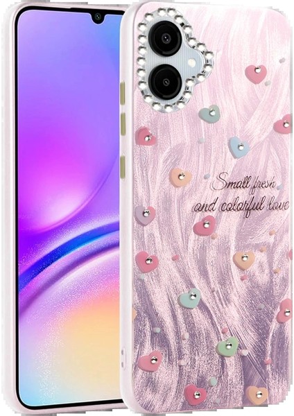 Samsung Galaxy A06 Kılıf Blade Aynalı Desenli Kapak - Desen 8