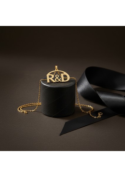 8 Ayar Altın Kolye Ucu D&r GM11048 1 gr modelleri