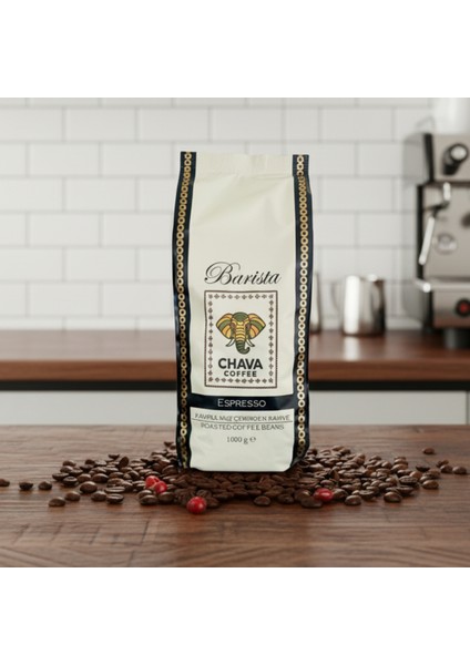 Chava Coffee Barista Kavrulmuş Çekirdek Kahve 1kg