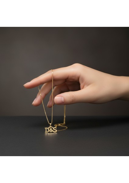 8 Ayar Altın Kolye Ucu D&s GM11053 1 gr fiyatları