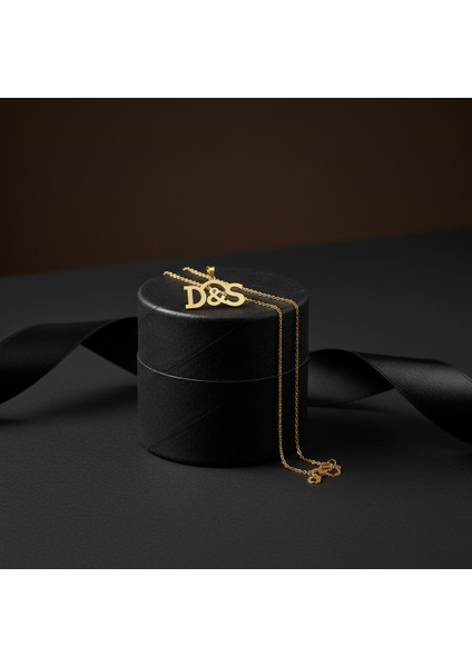 8 Ayar Altın Kolye Ucu D&s GM11053 1 gr modelleri