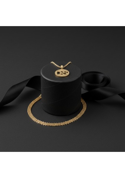 8 Ayar Altın Kolye Ucu D&s GM11056 1 gr modelleri