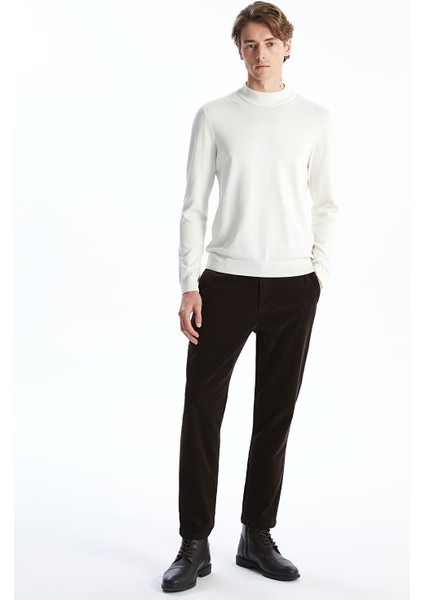 Yeni Sezon Standart Kalıp Kadife Erkek Pantolon