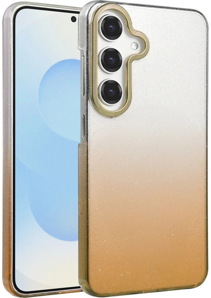 Samsung Galaxy A55 5g Glossy Kapak - Çöl Titanyum