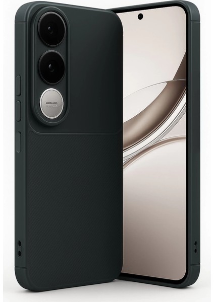 Vivo V50 Lite 4g Auto Focus Karbon Kapak - Siyah