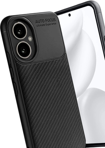 Honor 400 Kılıf Auto Focus Karbon Kapak - Siyah fırsatları