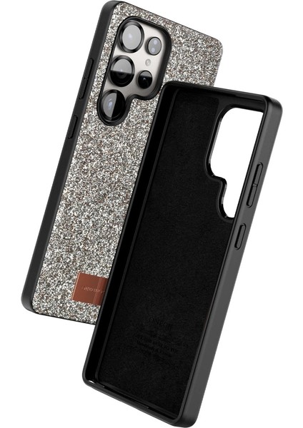 Onegif Samsung Galaxy S25 Ultra Bright Simli Kapak - Gold fiyatları