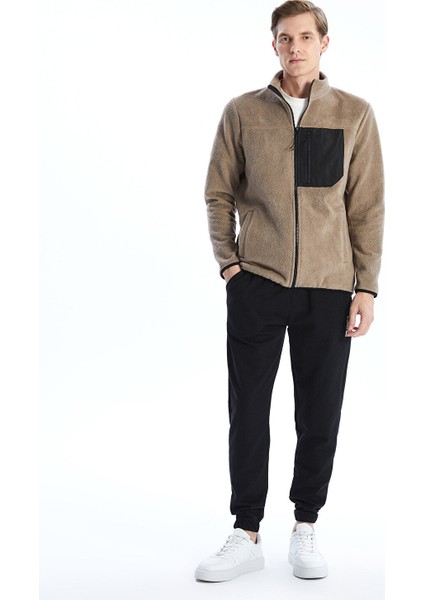 Yeni Sezon Dik Yaka Uzun Kollu Polar Erkek Fermuarlı Sweatshirt fiyatları