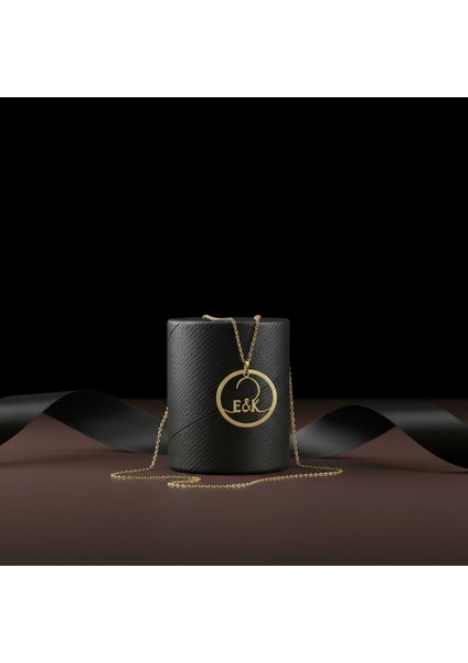 8 Ayar Altın Kolye Ucu E&k GM11204 1 gr modelleri