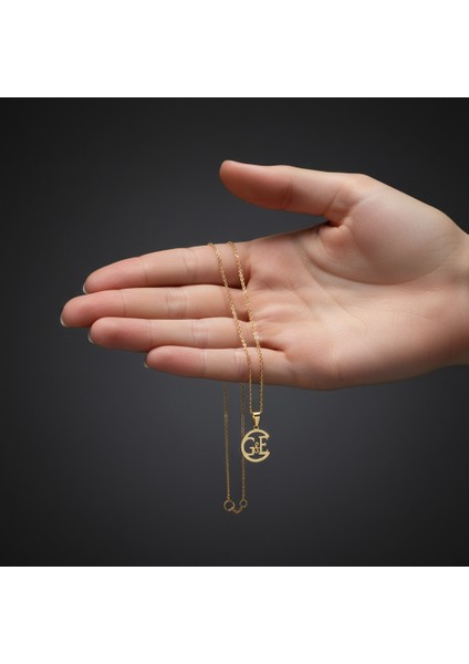 8 Ayar Altın Kolye Ucu E&g GM11157 0.5 gr fiyatları