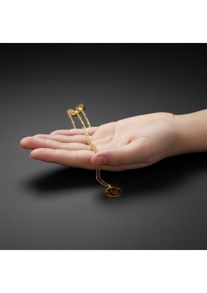 8 Ayar Altın Kolye Ucu E&h GM11173 0.5 gr fiyatları