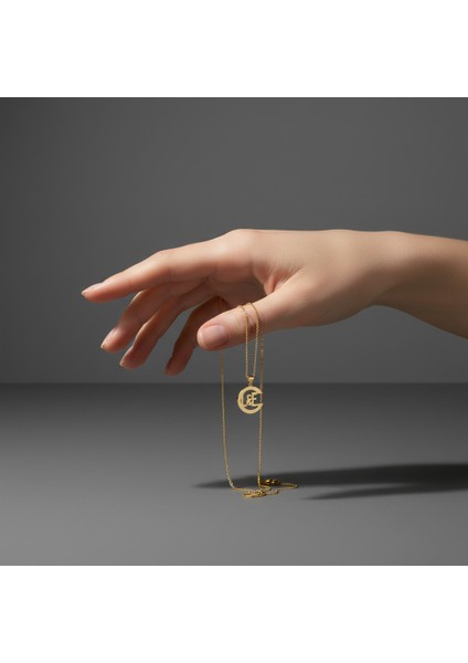 8 Ayar Altın Kolye Ucu E&l GM11222 0.5 gr fiyatları