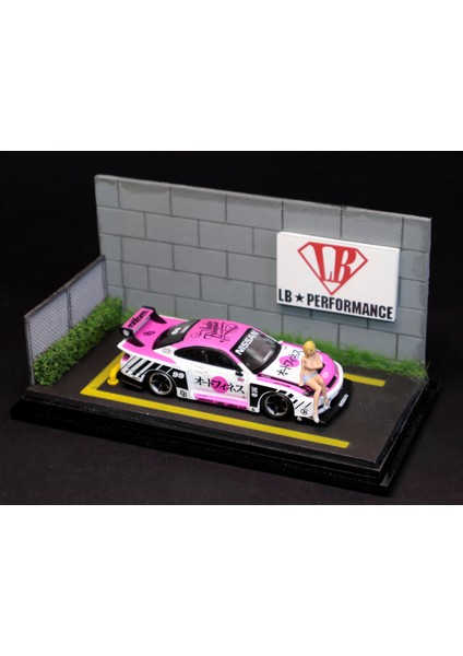 1/64 Parking Lot Diorama Display Case. (Araç Dahil Değildir) fiyatları