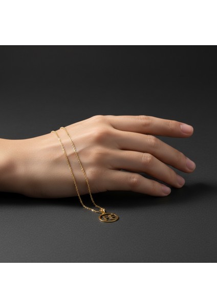 8 Ayar Altın Kolye Ucu E&f GM11146 1 gr fiyatları