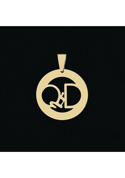 8 Ayar Altın Kolye Ucu D&q GM11028 1 gr fırsatları