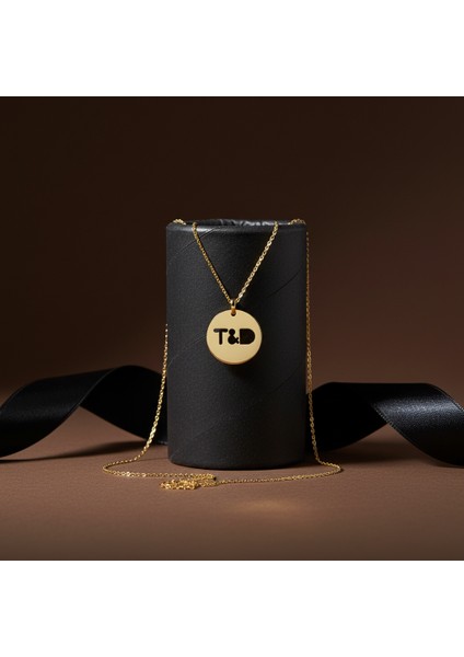 8 Ayar Altın Kolye Ucu D&t GM11068 1 gr modelleri