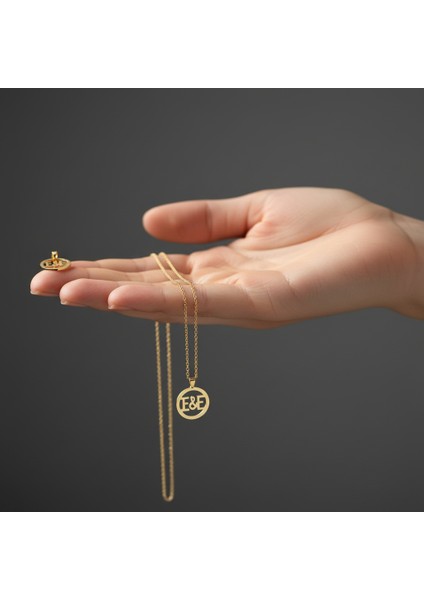 8 Ayar Altın Kolye Ucu E&e GM11137 1 gr fiyatları