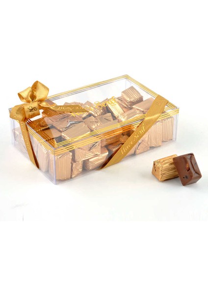 Antep Fıstıklı Zarf Çikolata 450g Asetat Kutu