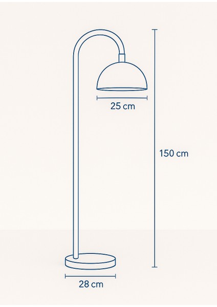 🩵 Nuda Light Alba Lambader – Modern Işığın Zarafeti fırsatları