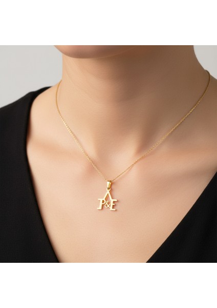 14 Ayar Altın Kolye Ucu E&p GM11269 1 gr