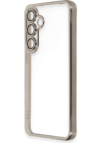 Samsung Galaxy S24 Fe Kılıf Razer Lensli Silikon - Titanyum Gri fiyatları