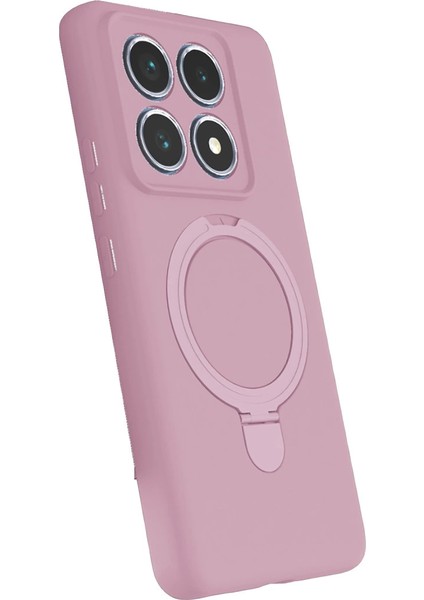 Xiaomi Mi 14T Pro Regal Magsafe Standlı Kapak - Açık Pembe fiyatları