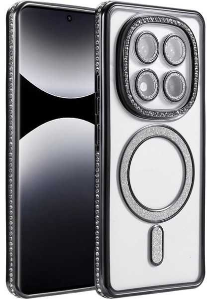 Xiaomi Redmi Note 14 Pro 5g Joke Simli Magneticsafe Kılıf - Siyah